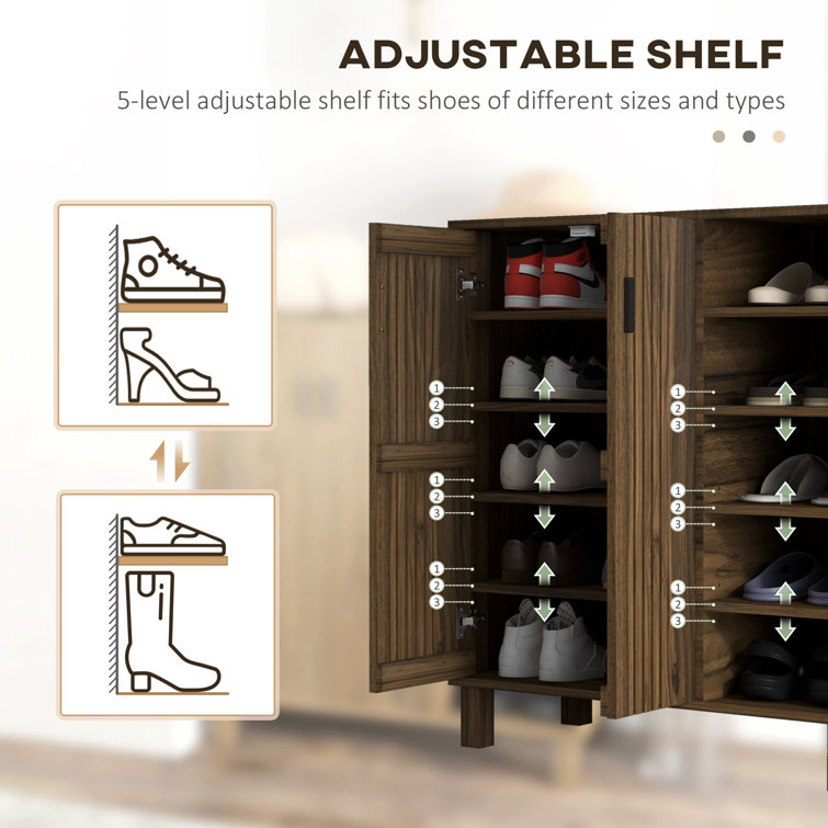 5 tier on sale shoe cabinet